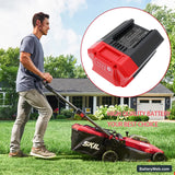Skil 24-inch 40V Hedge Trimmer Replacement Battery, 40V, 3000mAh, Li-ion 6