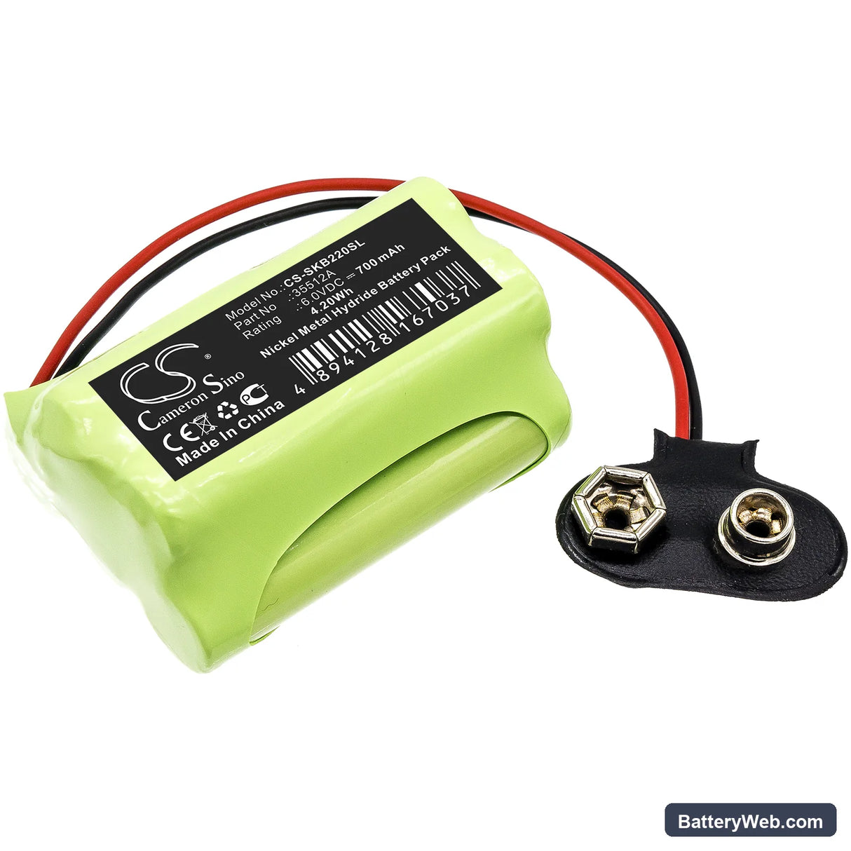 SAT-KABEL SPM 22 Replacement Battery, 6V, 700mAh, Ni-MH 1
