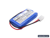 Shenke SK-500I Infusion pump Replacement Battery, 7.4V, 1400mAh, Li-Polymer 1