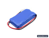 Shenke SK-500I Infusion pump Replacement Battery, 7.4V, 1400mAh, Li-Polymer 4