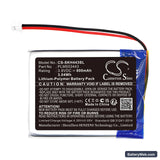 SkyBell DH doorbell Replacement Battery, 3.8V, 800mAh, Li-Polymer 3