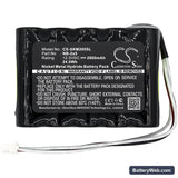 SatLook Micro+ Replacement Battery, 12V, 2000mAh, Ni-MH 3