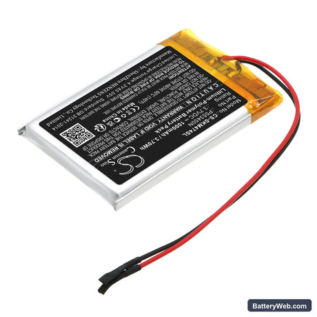 Skullcandy Shrapnel Mini Replacement Battery, 3.7V, 1000mAh, Li-Polymer 2
