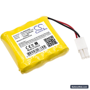 SAFE-O-KIEFER 3850.000.020.000 Replacement Battery, 6V, 2600mAh, Alkaline 1
