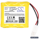SAFE-O-KIEFER 3850.000.020.000 Replacement Battery, 6V, 2600mAh, Alkaline 3