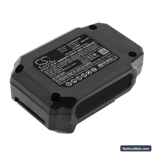 Skil PWRCORE 12™ Brushless 12V 3/8" Ratchet Wrench Kit Replacement Battery, 12V, 2000mAh, Li-ion 1
