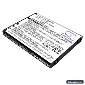 Skyroam Gmate Replacement Battery, 3.7V, 700mAh, Li-ion 1