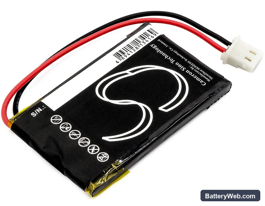 Solar LED Light SL-24000 Replacement Battery, 3.7V, 700mAh, Li-Polymer 3