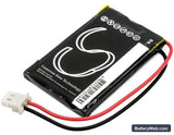 Solar LED Light SL-24000 Replacement Battery, 3.7V, 700mAh, Li-Polymer 4