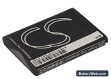 Samsung Digimax L74W Replacement Battery, 3.7V, 1100mAh, Li-ion 3