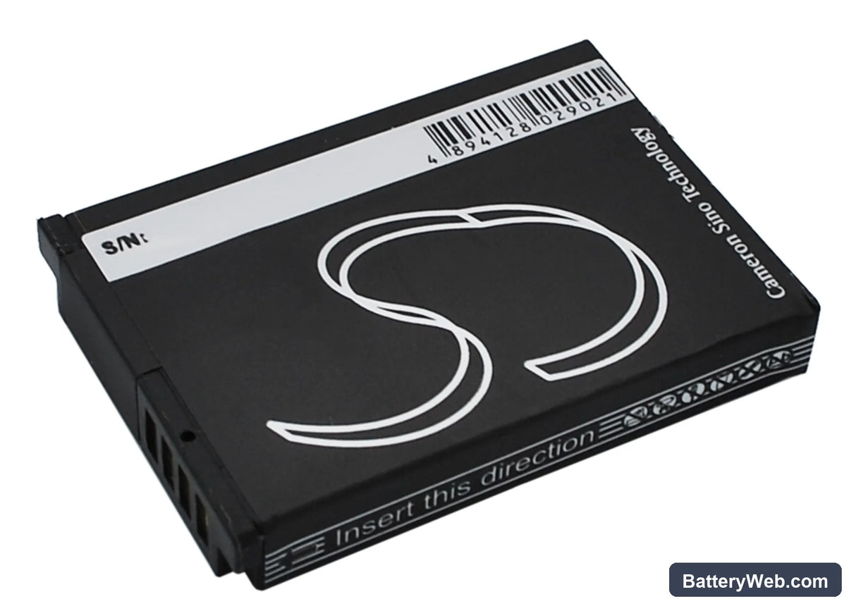 Samsung WB100 Replacement Battery, 3.7V, 1050mAh, Li-ion 5