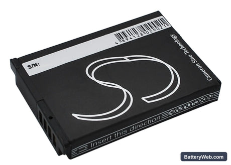 Samsung WB100 Replacement Battery, 3.7V, 1050mAh, Li-ion 5