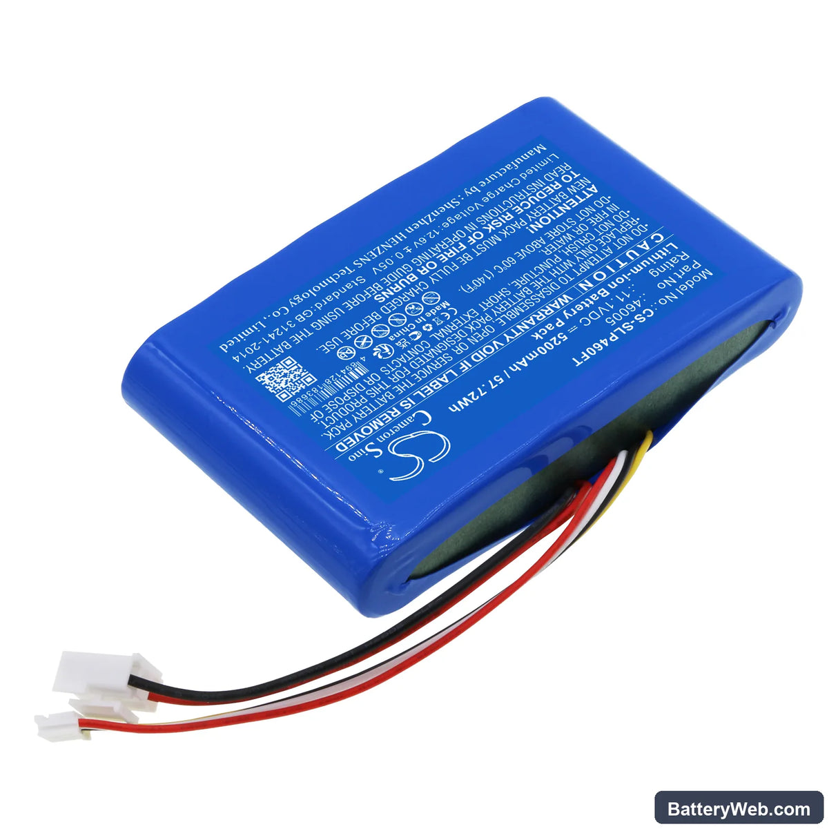 Streamlight Portable Scene Light II Replacement Battery, 11.1V, 5200mAh, Li-ion 2