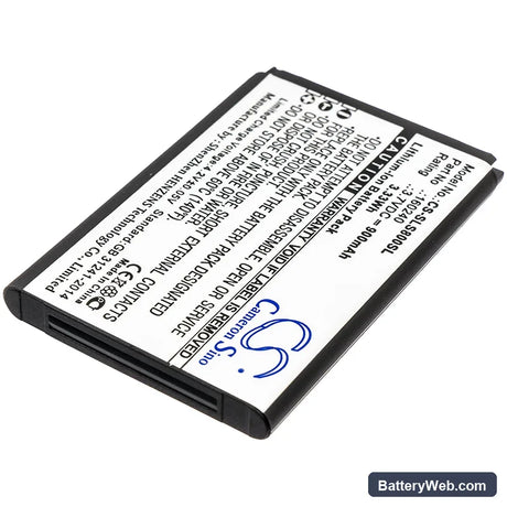 SteelSeries H Wireless Gaming-Headset Replacement Battery, 3.7V, 900mAh, Li-ion 2