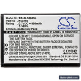 SteelSeries H Wireless Gaming-Headset Replacement Battery, 3.7V, 900mAh, Li-ion 3