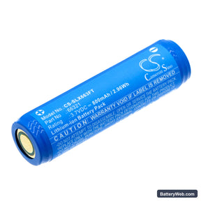 Streamlight MicroStream Replacement Battery, 3.7V, 800mAh, Li-ion 1