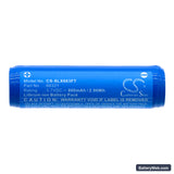 Streamlight MicroStream Replacement Battery, 3.7V, 800mAh, Li-ion 3