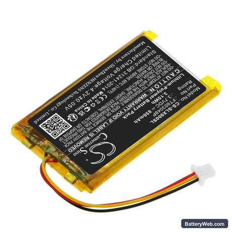 SteelSeries Arctis PDP LVL50 Replacement Battery, 3.7V, 850mAh, Li-Polymer 2