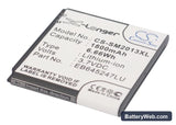 Samsung SCH-W2013 Replacement Battery, 3.7V, 1800mAh, Li-ion 2