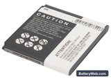 Samsung SCH-W2013 Replacement Battery, 3.7V, 1800mAh, Li-ion 4