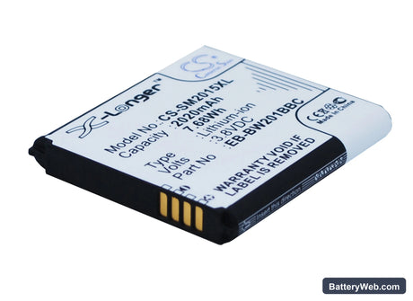 Samsung SM-W2015 Replacement Battery, 3.8V, 2020mAh, Li-ion 1