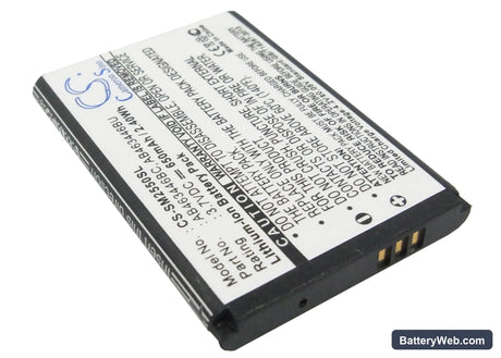 Samsung GT-E2520 Replacement Battery, 3.7V, 650mAh, Li-ion 2