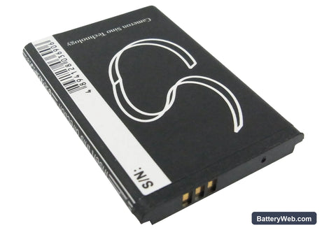 Samsung GT-E2520 Replacement Battery, 3.7V, 650mAh, Li-ion 3