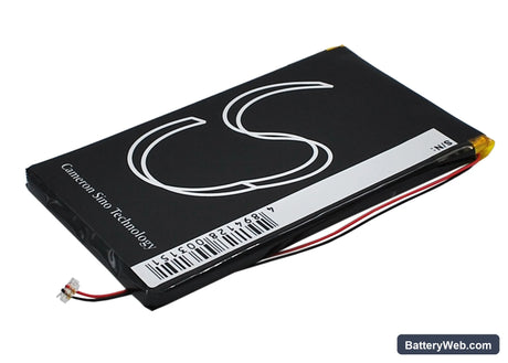Samsung Napster MP3 player Replacement Battery, 3.7V, 1600mAh, Li-Polymer 5