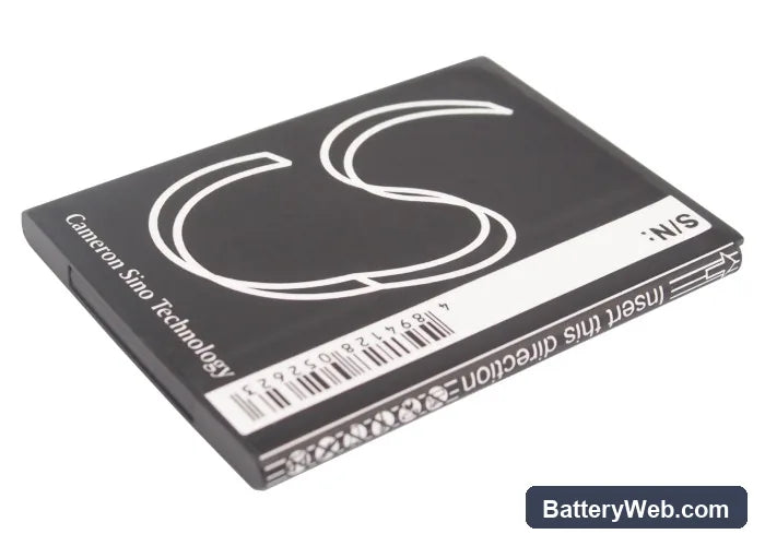 Samsung GT-S5360 Replacement Battery, 3.7V, 1100mAh, Li-ion 2