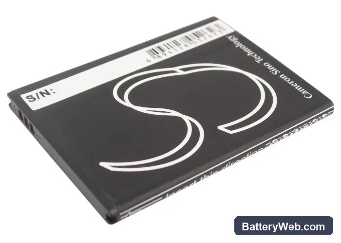 Samsung GT-S5360 Replacement Battery, 3.7V, 1100mAh, Li-ion 3