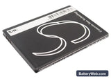 Samsung GT-S5360 Replacement Battery, 3.7V, 1100mAh, Li-ion 3