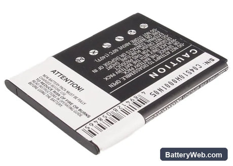 Samsung GT-S5360 Replacement Battery, 3.7V, 1350mAh, Li-ion 4