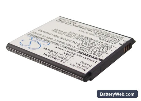 Samsung Galaxy Beam Replacement Battery, 3.7V, 1600mAh, Li-ion 2