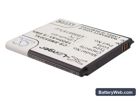Samsung Galaxy Beam Replacement Battery, 3.7V, 1800mAh, Li-ion 2