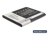 Samsung Galaxy Beam Replacement Battery, 3.7V, 1800mAh, Li-ion 3