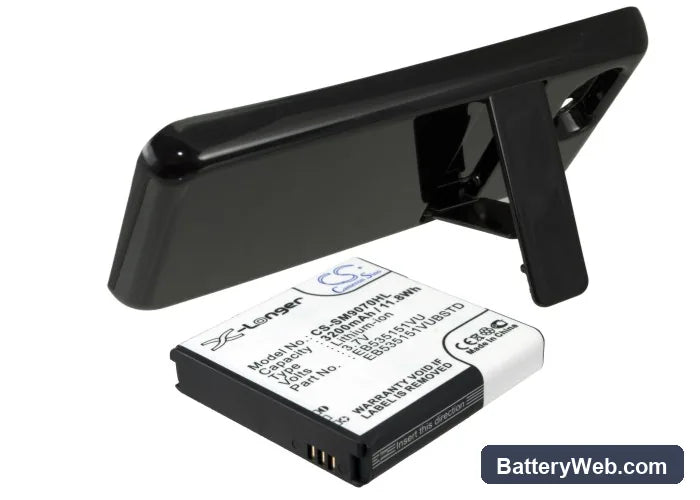 Samsung GT-i9070 Replacement Battery, 3.7V, 3200mAh, Li-ion 2