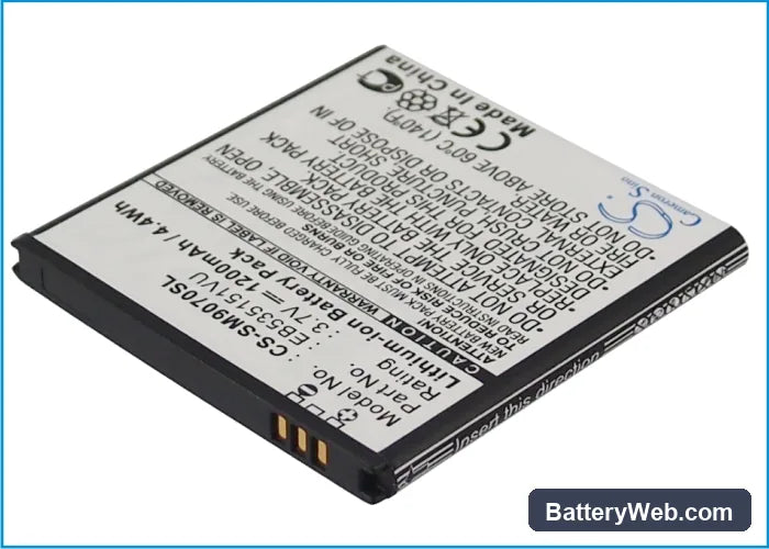 Samsung GT-i9070 Replacement Battery, 3.7V, 1200mAh, Li-ion 1