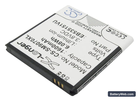 Samsung GT-i9070 Replacement Battery, 3.8V, 1600mAh, Li-ion 2