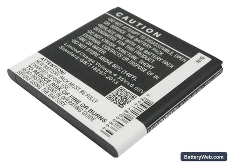 Samsung GT-i9070 Replacement Battery, 3.8V, 1600mAh, Li-ion 3