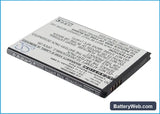 Sprint SPH-L700 Replacement Battery, 3.7V, 1500mAh, Li-ion 3