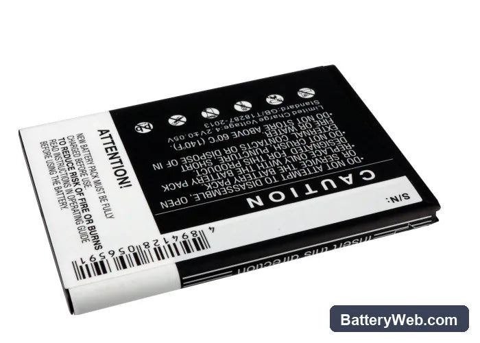 Samsung GT-i9250 Replacement Battery, 3.7V, 1750mAh, Li-ion 3