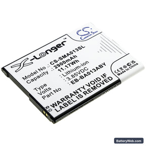 Samsung Galaxy M01 Core 2020 Replacement Battery, 3.85V, 2900mAh, Li-ion 1