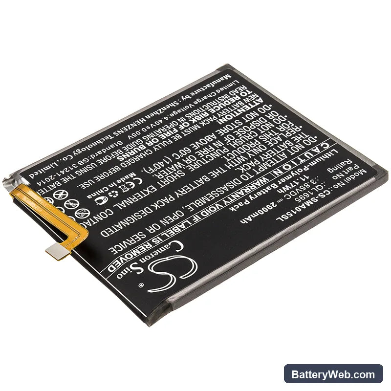 Samsung SM-A015V Replacement Battery, 3.85V, 2900mAh, Li-Polymer 2