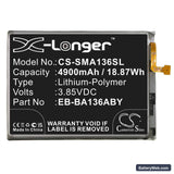 Samsung Galaxy A13 5G Replacement Battery, 3.85V, 4900mAh, Li-Polymer 3
