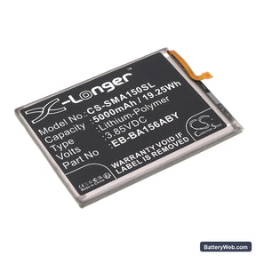 Samsung Galaxy A15 4G 2024 Replacement Battery, 3.85V, 5000mAh, Li-Polymer 1