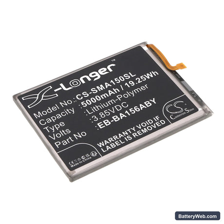 Samsung Galaxy A15 4G 2024 Replacement Battery, 3.85V, 5000mAh, Li-Polymer 1