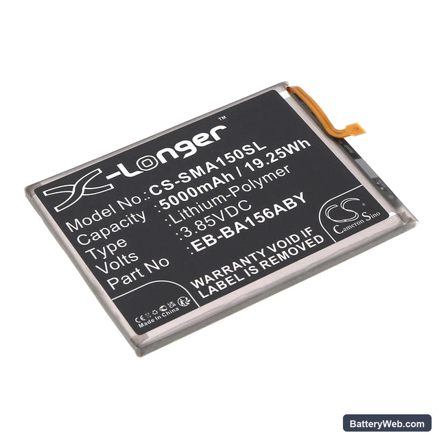 Samsung Galaxy A15 4G 2024 Replacement Battery, 3.85V, 5000mAh, Li-Polymer 1