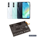 Samsung Galaxy A16 5G Replacement Battery, 3.88V, 4850mAh, Li-Polymer 5