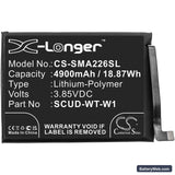 Samsung Galaxy A22 5G Replacement Battery, 3.85V, 4900mAh, Li-Polymer 3
