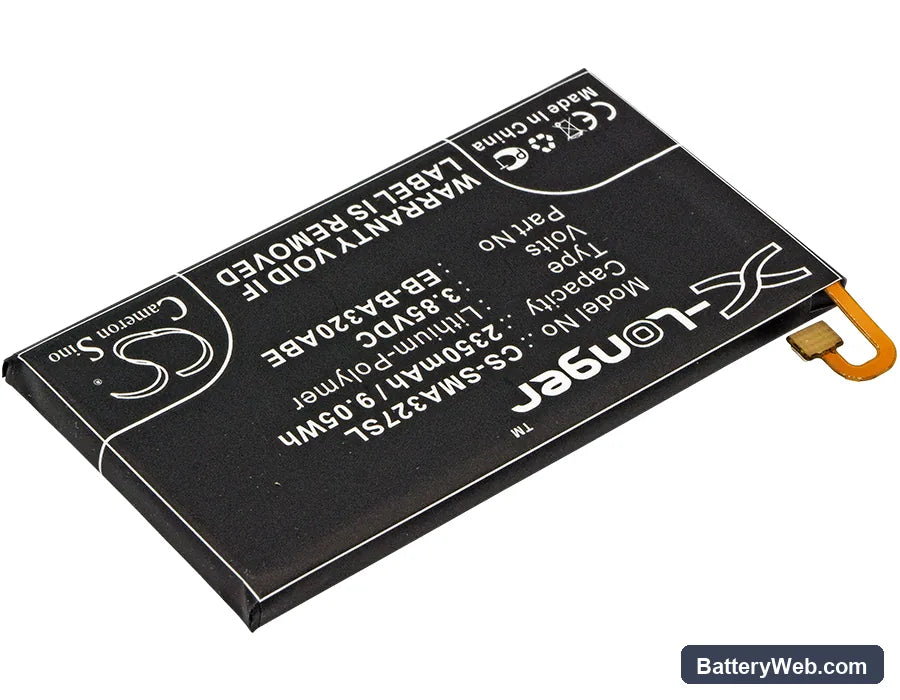 Samsung Galaxy A3 2017 Replacement Battery, 3.85V, 2350mAh, Li-Polymer 2